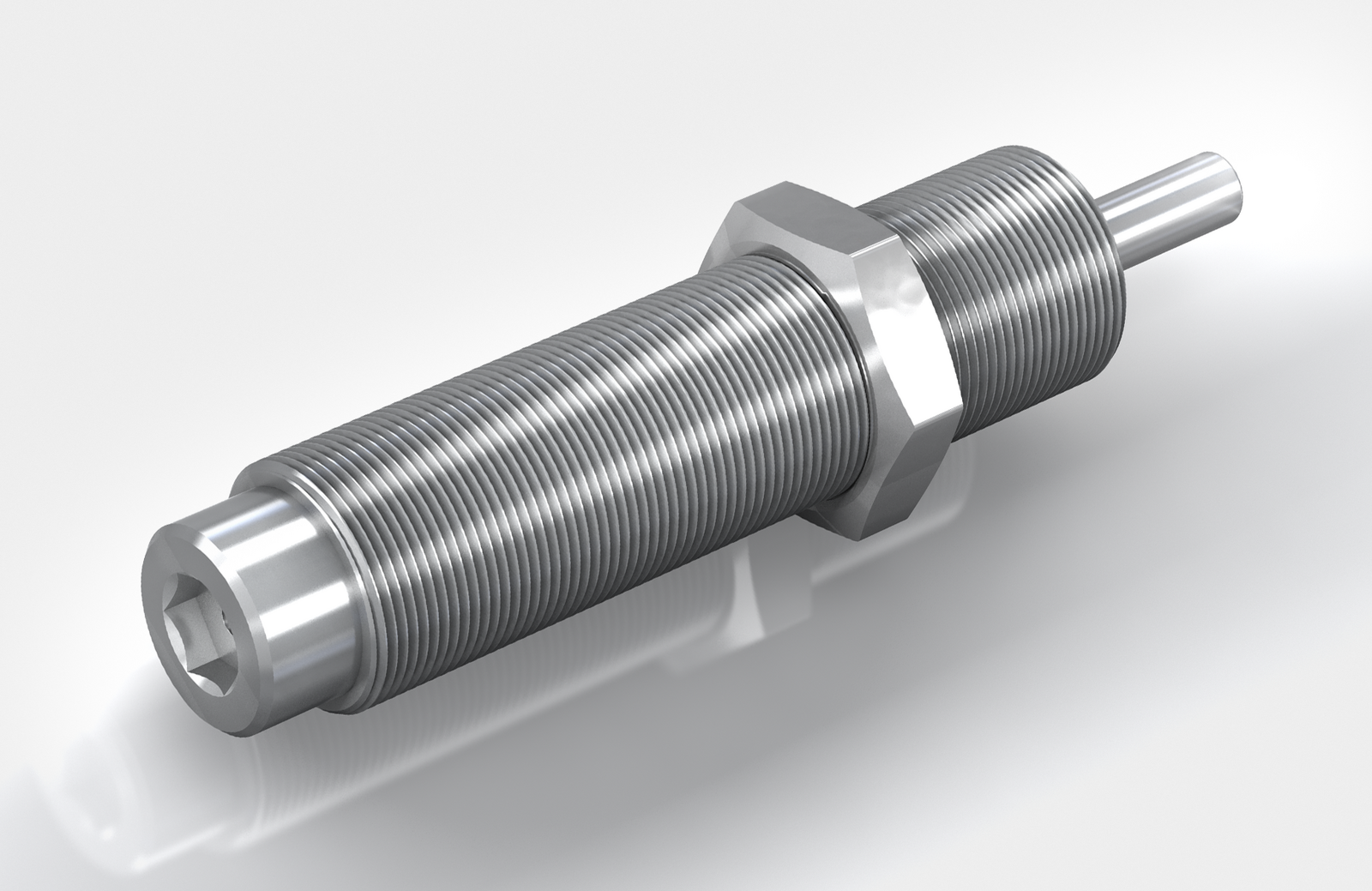 ACE Miniature Shock Absorber self-compensating, stainless st